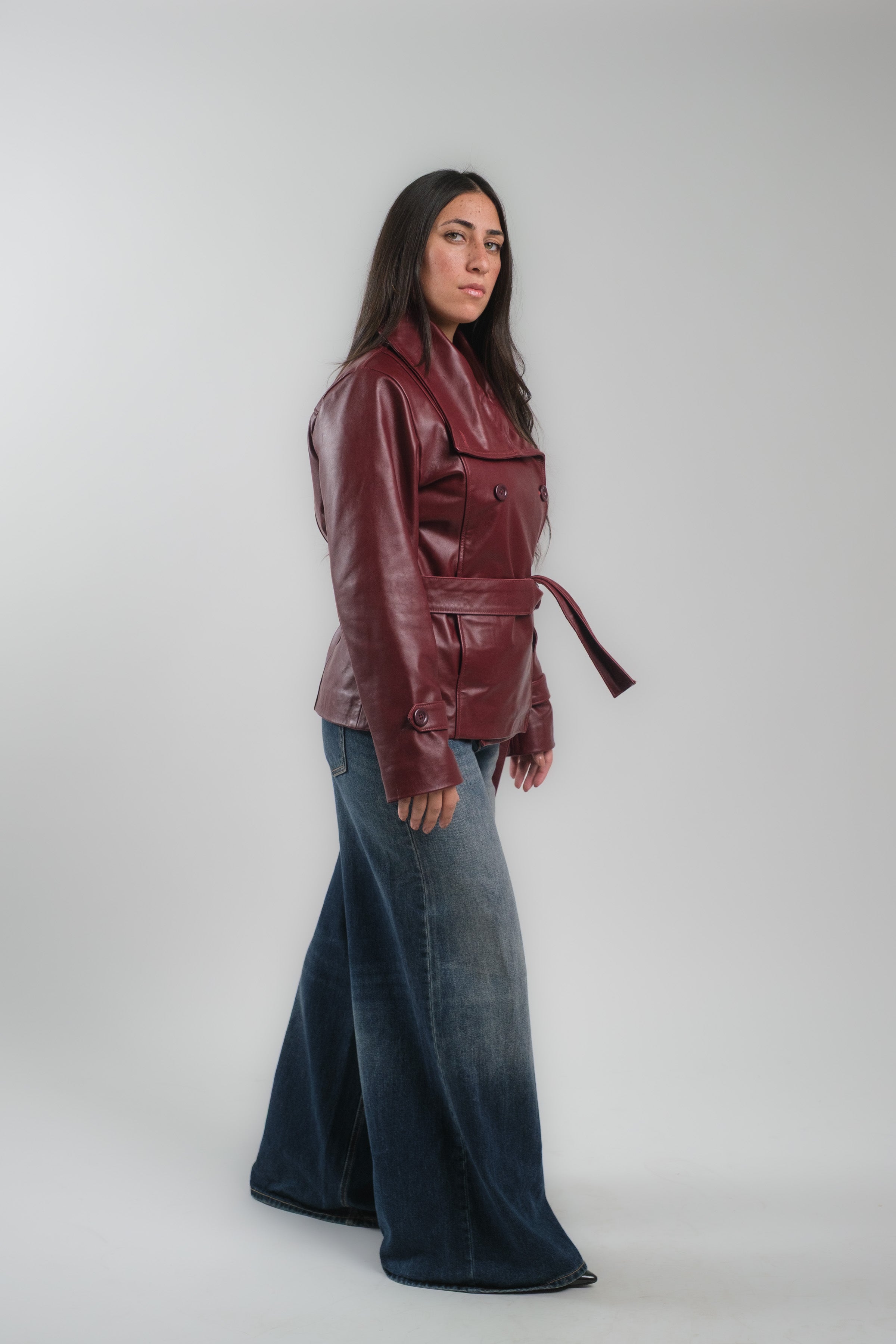 Double Breasted Short Coat