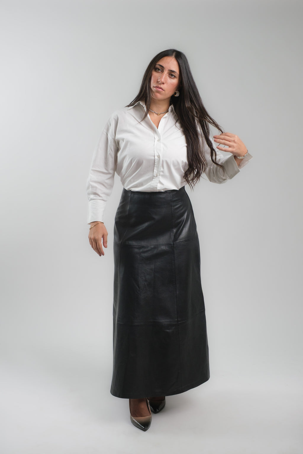 Leather Skirt