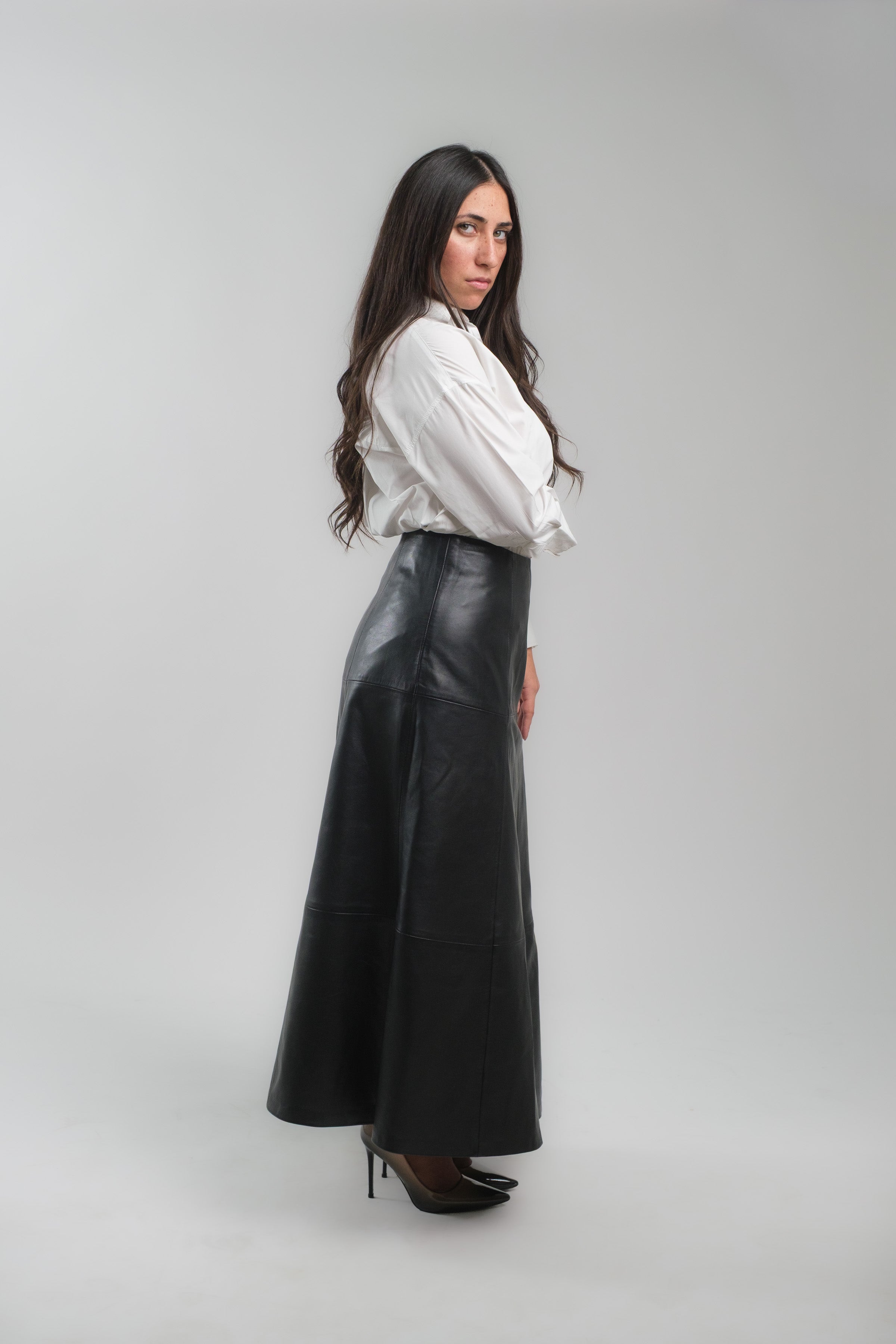 Leather Skirt